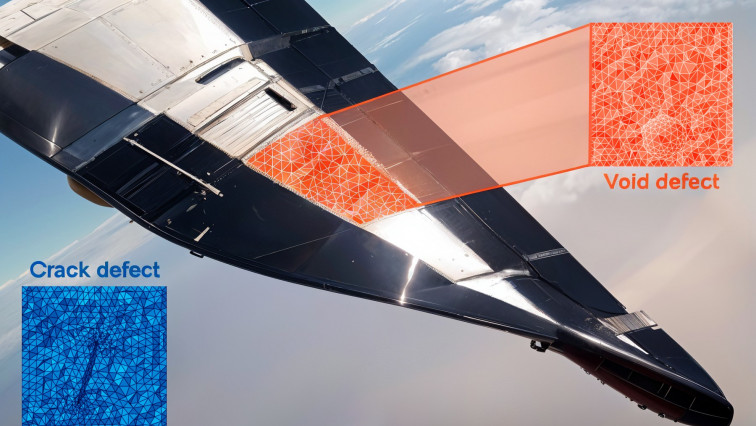 Digital Twin Confirms Nanotubes Can Detect Crack in Aircraft Wing Mid-Flight