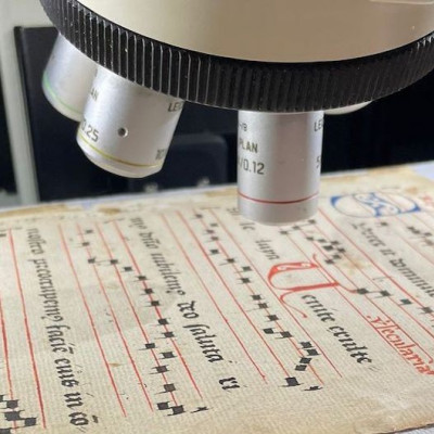 Using Nanotechnology to Uncover Details of a Medieval Manuscript