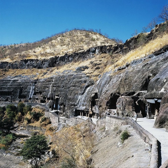 The Ajanta Caves complex